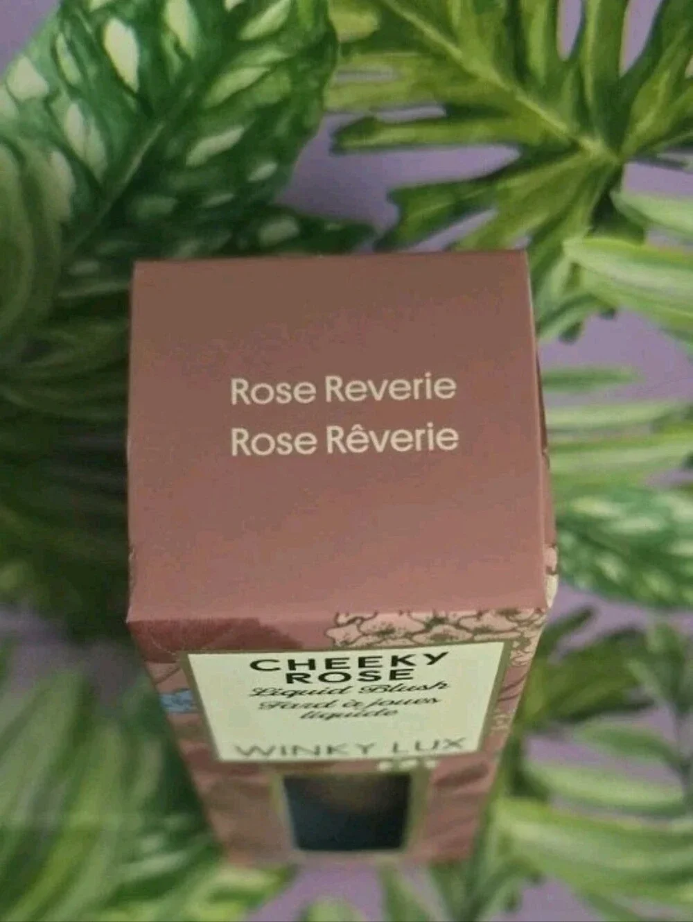 Winky Lux Cheeky Rose Face Liquid Cream Gel Blush #Rose Reverie 6ML. New In Box.